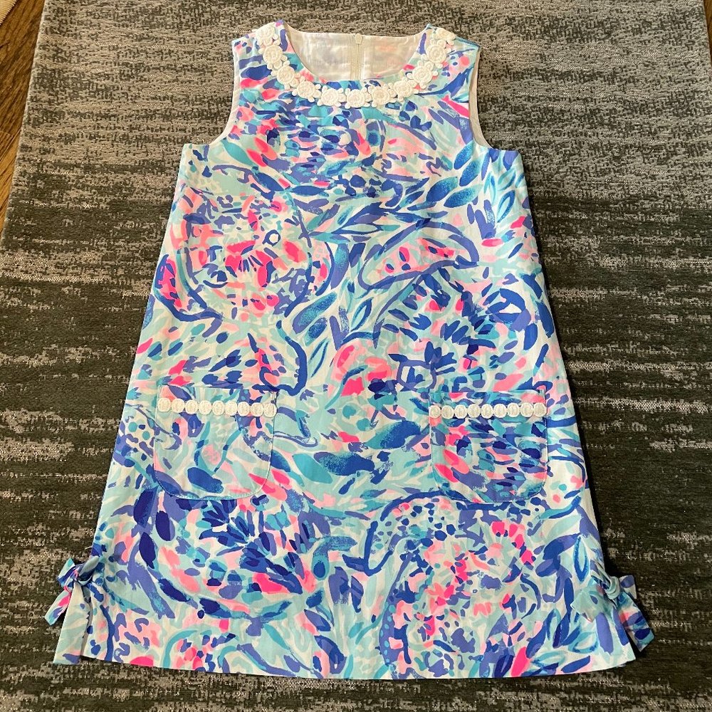 Lilly Pulitzer shift, little girl size 6